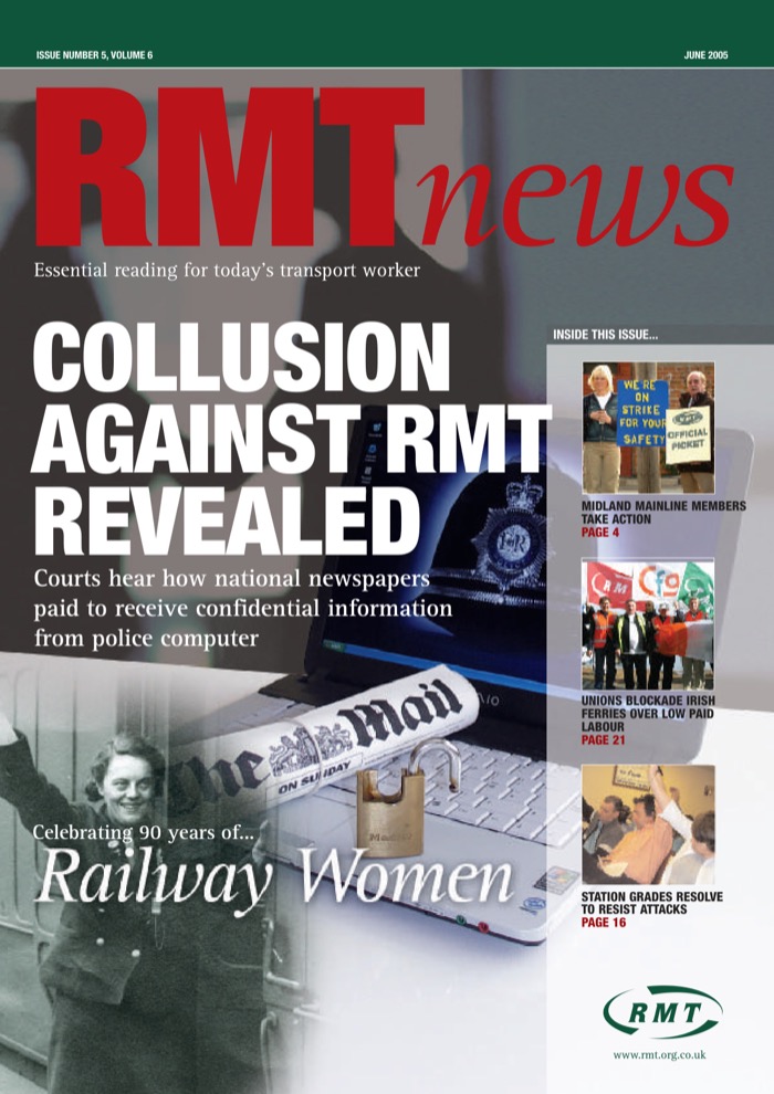 Cover of RMT News June 2005