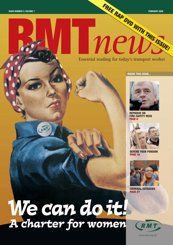 Cover of RMT News February 2006