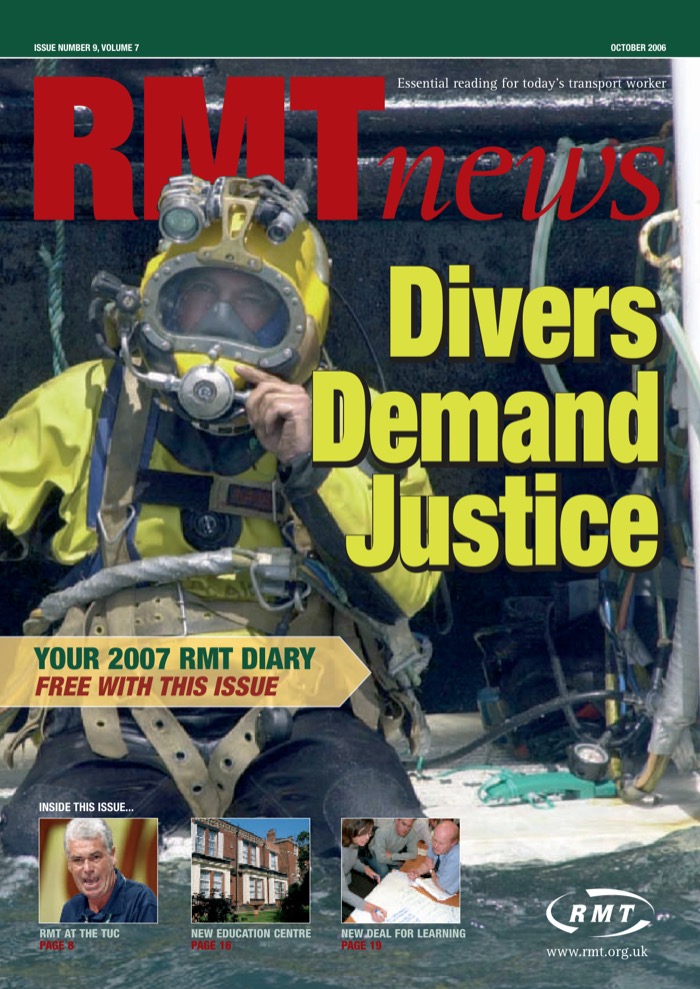 Cover of RMT News October 2006