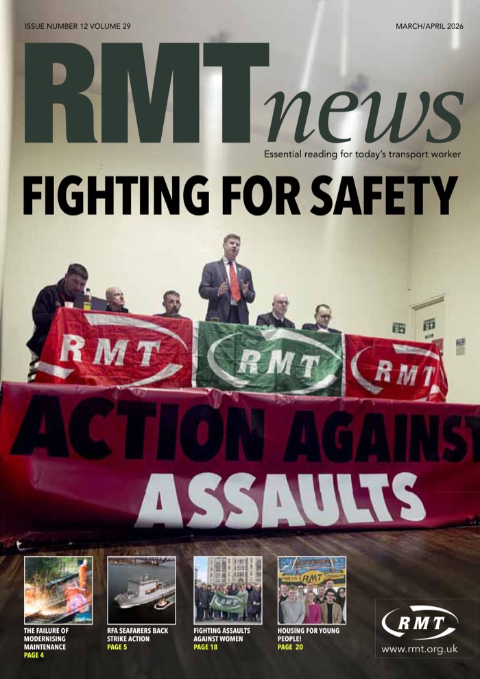 Cover of RMT News March/April 2026
