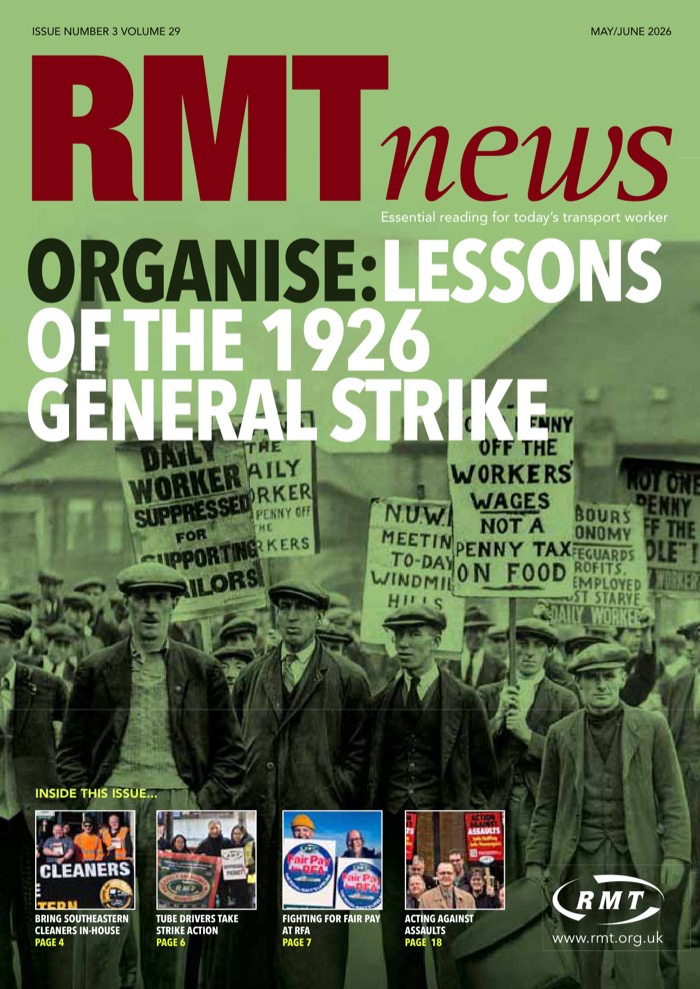 Cover of RMT News May/June 2026
